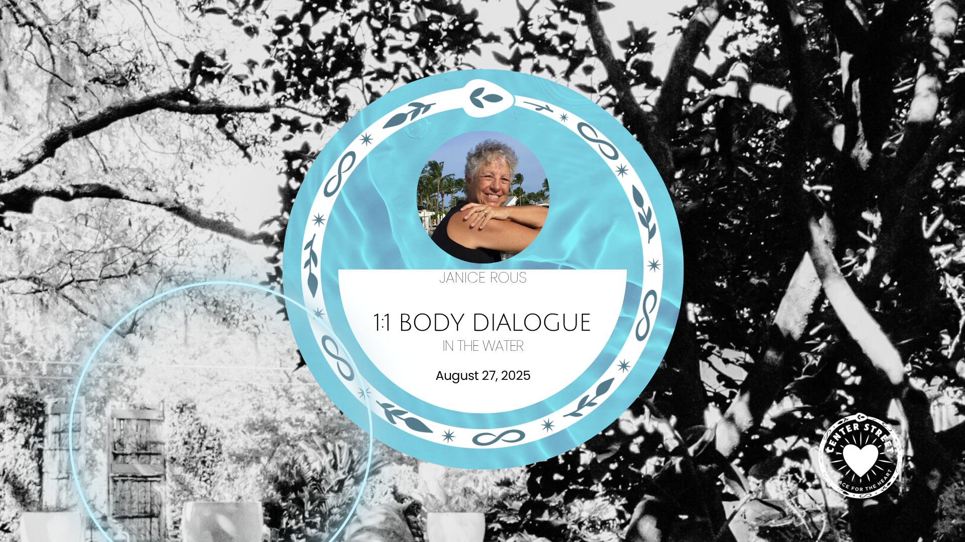 BODY DIALOGUE IN THE WATER: Wednesday Afternoon 1:1 Session