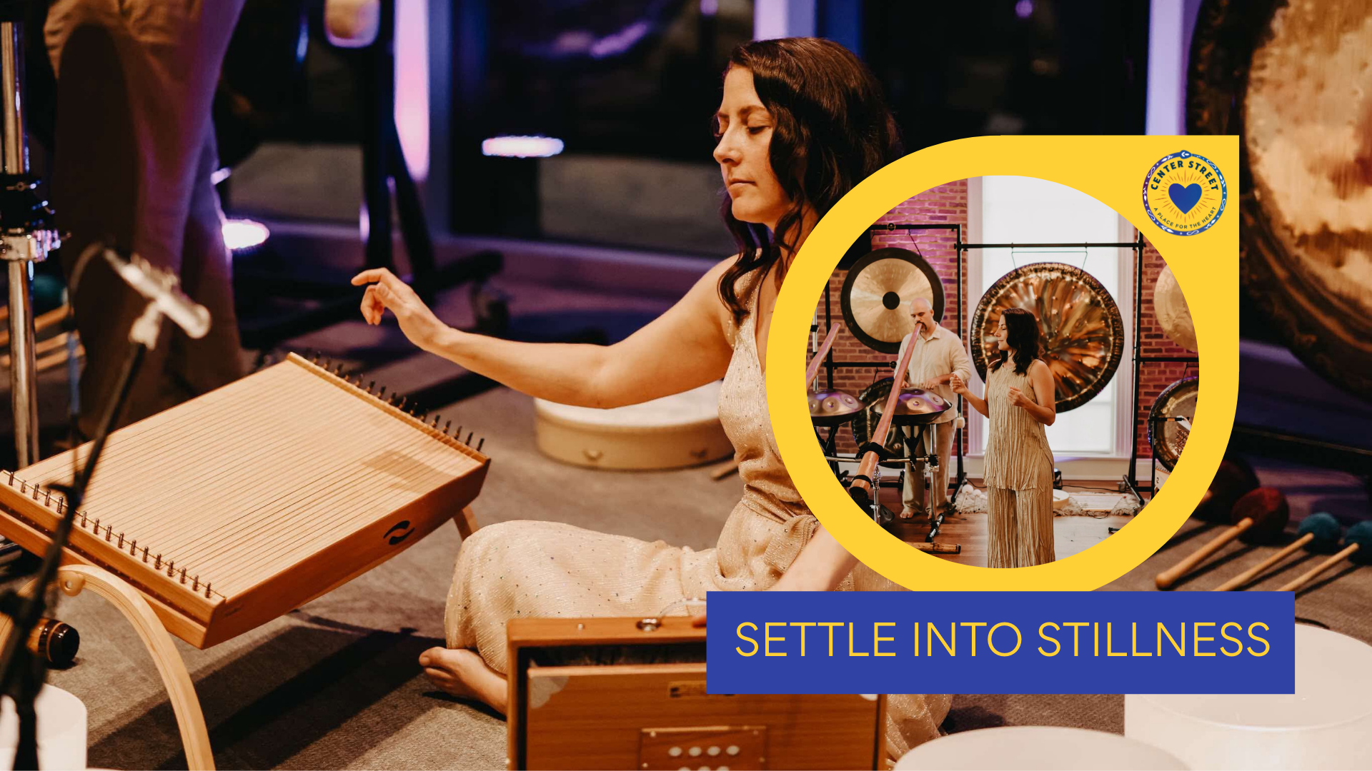 SETTLE INTO STILLNESS